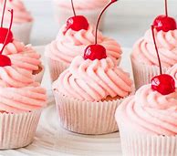 Image result for Cherry Cupcakes