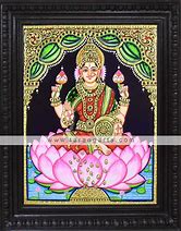 Image result for Lakshmi Tanjore Painting