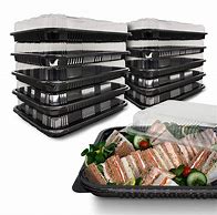 Image result for Clear Plastic Trays with Lids