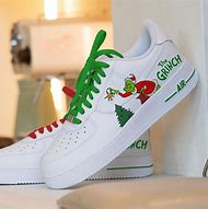 Image result for Grinch Nike Air Force 1 Red