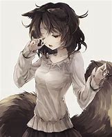 Image result for Wolf and Cat Anime