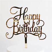 Image result for Happy Birthday Cake Topper Pinterest