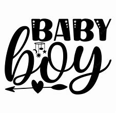 Image result for Baby Boy SVG Black and White