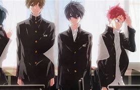 Image result for Anime Guy School Uniform