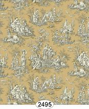 Image result for Gray Toile Wallpaper