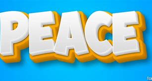 Image result for Peace Word Logo