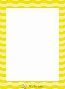 Image result for Yellow Printable Wavy Border