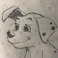 Image result for Dalmatian Sketch