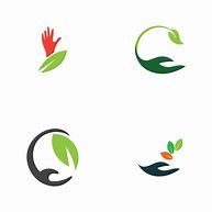 Image result for Hand and Leaf Logo