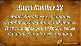 Image result for 22 Angel Number