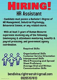 Image result for Human Resources Job Advertisement