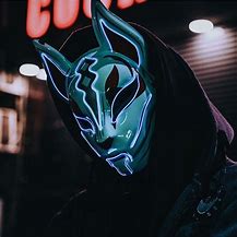 Image result for Cyberpunk Tengu Mask