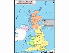 Image result for UK Universities Map