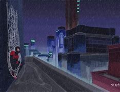 Image result for Spider-Man Walking Rain