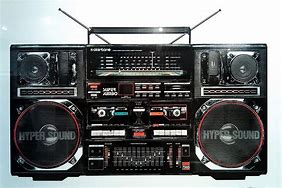 Image result for 80s Hip Hop Boombox