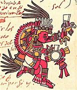 Image result for Ancient Aztec Sun God