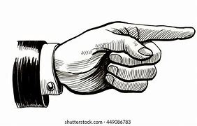 Image result for Pointing Human Hand Drawing