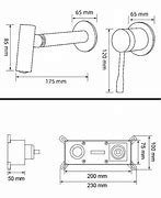 Image result for Vescil Sink with Wall Faucet