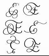 Image result for Letter E Font Art