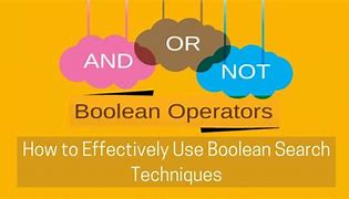 Image result for Boolean Search Syntax