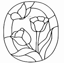 Image result for Stained Glass Template