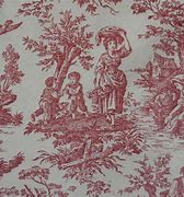 Image result for Red Toile Dishes