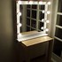 Image result for Wall Mounted Lighted Makeup Mirror