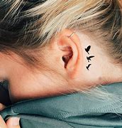 Image result for Dove Tattoo Behind Ear