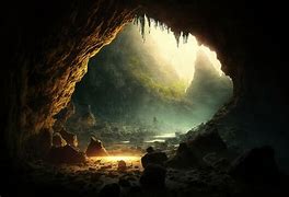 Image result for Inside Cave Forest