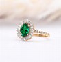 Image result for Emerald Cluster Ring