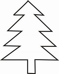 Image result for Christmas Tree Outline Sticker