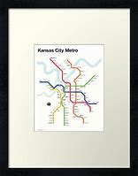 Image result for Kansas City Metro Map Poster