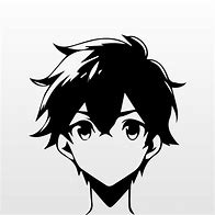 Image result for Black Anime Face Drawing Boy