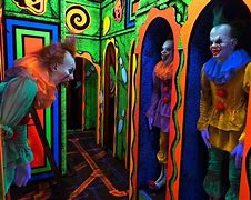 Image result for Haunted House Clown Room