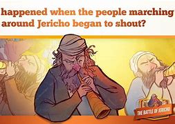 Image result for Jericho Walls Bible Story