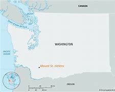 Image result for Mount St. Helens Map Range of Lahars