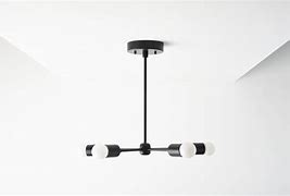 Image result for Black Glass Shades On Chandelier Sputnik