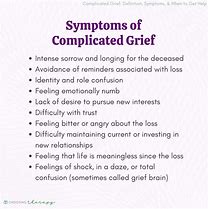 Image result for Complicated Grief