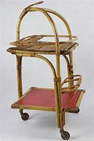 Image result for Small Rolling Bar Cart