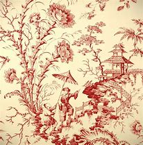 Image result for Chinoiserie Toile Wallpaper