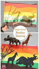 Image result for Animal Shadow Drawing