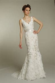 Image result for Champagne Lace Wedding Dress