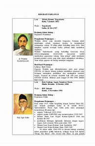 Image result for Biografi Pahlawan Indonesia