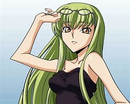 Image result for Anime Girl with Green