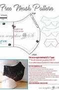 Image result for 6X9 Face Mask Pattern