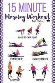 Image result for Quick Morning Workout Routine