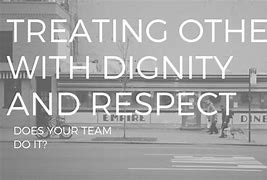 Image result for Treating People with Dignity Icon