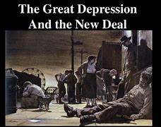 Image result for Great Depression FDR New Deal