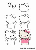 Image result for How to Draw Hello Kitty