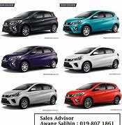 Image result for Warna Kereta Myvi